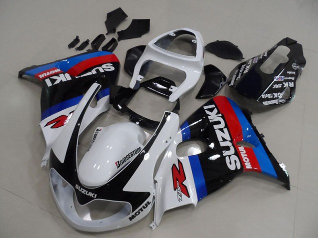 Weiß Blau Motul TL1000R 1998-2003 Verkleidungen