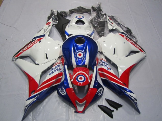 Weiß Blau Rot CBR 600 RR 2009-2012 Verkleidung Weiß Blau Rot CBR 600 RR 2009-2012 Verkleidung