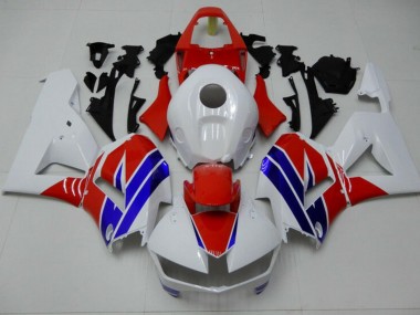 Weiß Blau Rot CBR 600 RR 2013-2021 Verkleidungen