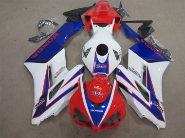 Weiß Blau Rot HRC CBR 1000 RR 2004-2005 Verkleidungen