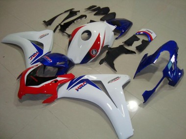 Weiß Blau Rot HRC CBR 1000 RR 2008-2011 Verkleidungen