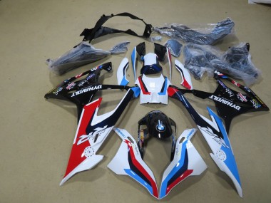 Weiß Blau Rot Schwarz S1000RR 2019-2021 Verkleidungen
