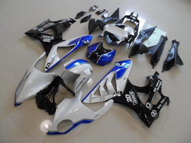Weiß Blau S1000RR 2009-2014 Verkleidung