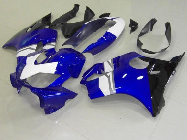 Weiß Blau Schwarz CBR 600 F4i 2004-2007 Verkleidungen