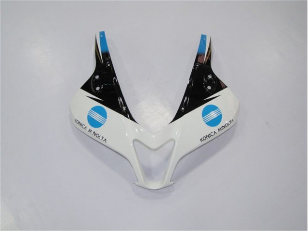 Weiß Blau Schwarz CBR 600 RR 2007-2008 Verkleidungen