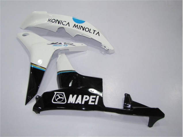 Weiß Blau Schwarz CBR 600 RR 2007-2008 Verkleidungen