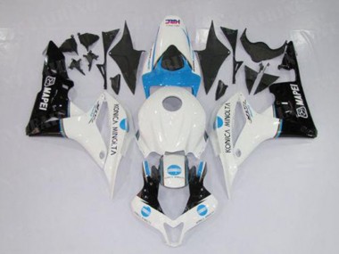 Weiß Blau Schwarz CBR 600 RR 2007-2008 Verkleidungen