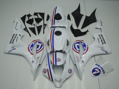 Weiß CBR 600 RR 2007-2008 Verkleidung