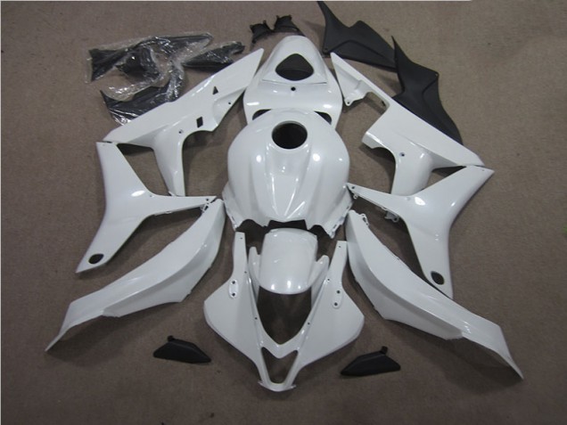 Weiß CBR 600 RR 2007-2008 Verkleidungen