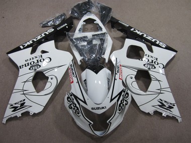 Weiß Corona Extra Motul GSXR 600 K4 2004-2005 Verkleidungen