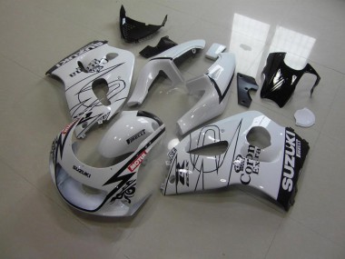 Weiß Corona GSXR 600 1996-2000 Verkleidungen