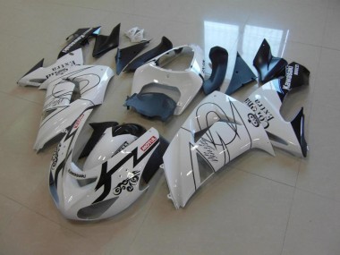 Weiß Corona ZX10R 2006-2007 Verkleidungen