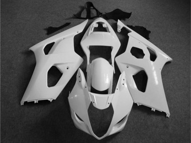 Weiß GSXR 1000 K3 2003-2004 Verkleidungen Komplett Sets