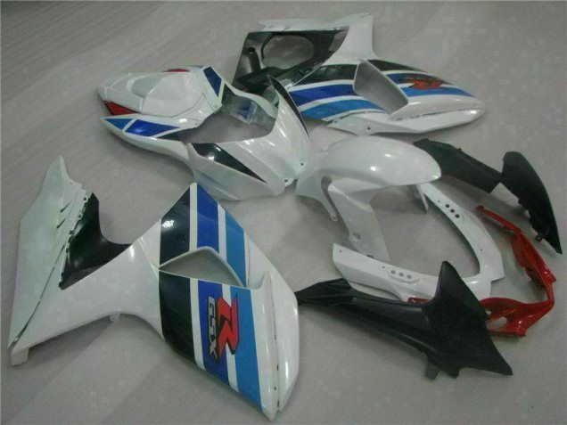Weiß GSXR 1000 K9 2009-2016 Verkleidungen Weiß GSXR 1000 K9 2009-2016 Verkleidungen