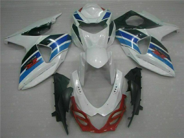 Weiß GSXR 1000 K9 2009-2016 Verkleidungen Weiß GSXR 1000 K9 2009-2016 Verkleidungen
