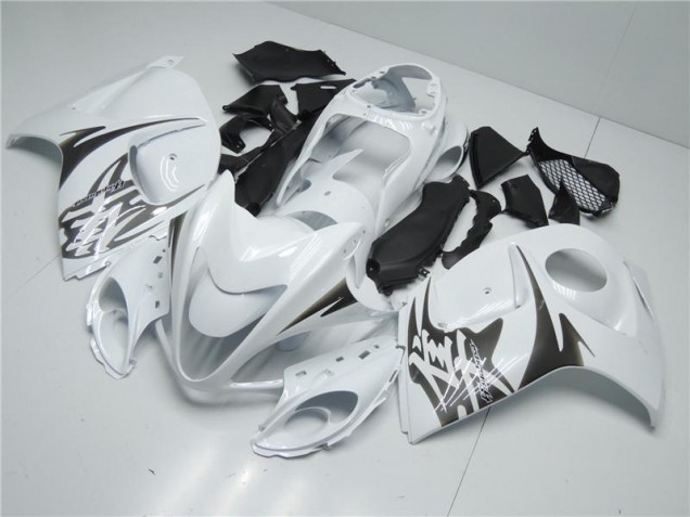 Weiß GSXR 1300 Hayabusa 2008-2019 Verkleidungen Weiß GSXR 1300 Hayabusa 2008-2019 Verkleidungen