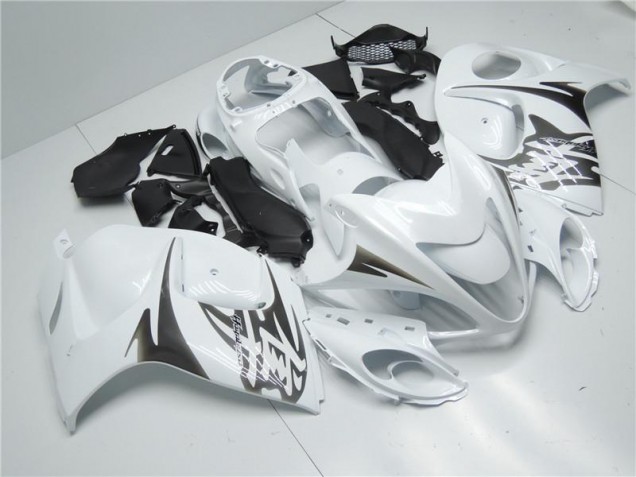 Weiß GSXR 1300 Hayabusa 2008-2019 Verkleidungen Weiß GSXR 1300 Hayabusa 2008-2019 Verkleidungen