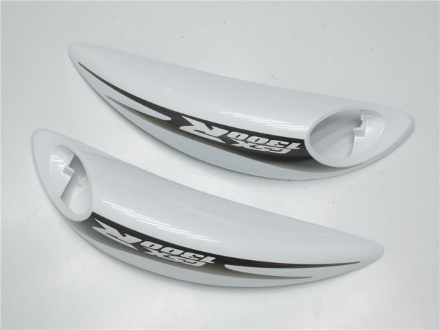 Weiß GSXR 1300 Hayabusa 2008-2019 Verkleidungen Weiß GSXR 1300 Hayabusa 2008-2019 Verkleidungen
