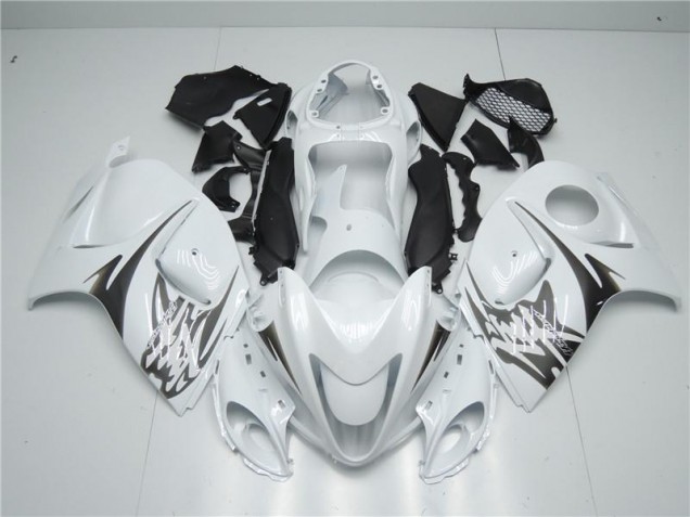 Weiß GSXR 1300 Hayabusa 2008-2019 Verkleidungen Weiß GSXR 1300 Hayabusa 2008-2019 Verkleidungen
