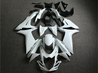 Weiß GSXR 600 / 750 K11 2011-2024 Verkleidungen