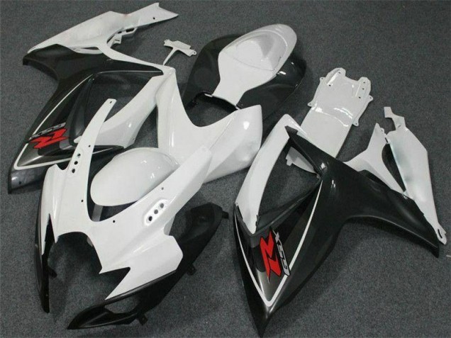 Weiß GSXR 600 / 750 K6 2006-2007 Verkleidungen Weiß GSXR 600 / 750 K6 2006-2007 Verkleidungen