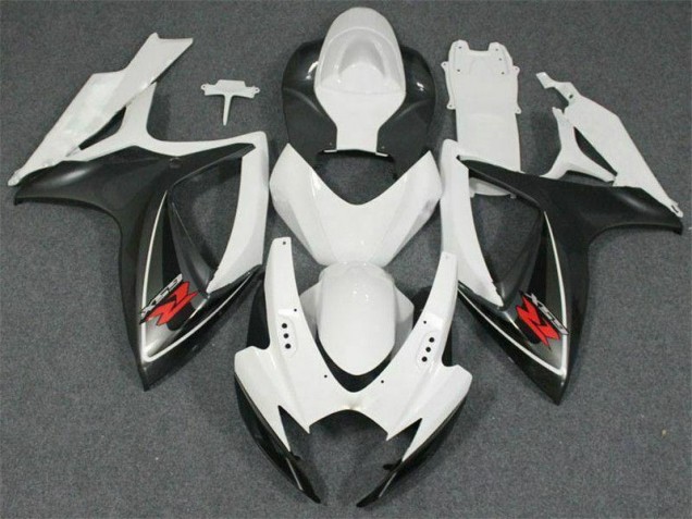 Weiß GSXR 600 / 750 K6 2006-2007 Verkleidungen Weiß GSXR 600 / 750 K6 2006-2007 Verkleidungen