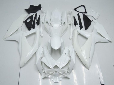 Weiß GSXR 600 / 750 K8 2008-2010 Verkleidung