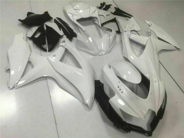 Weiß GSXR 600 / 750 K8 2008-2010 Vollverkleidung Weiß GSXR 600 / 750 K8 2008-2010 Vollverkleidung