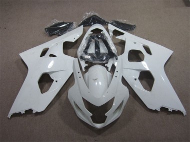 Weiß GSXR 600 K4 2004-2005 Verkleidungen