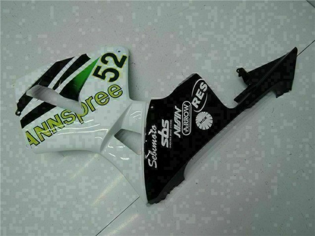 Weiß Gelb Grün 52 CBR 600 RR 2005-2006 Verkleidungen Weiß Gelb Grün 52 CBR 600 RR 2005-2006 Verkleidungen