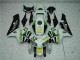 Weiß Gelb Grün 52 CBR 600 RR 2005-2006 Verkleidungen Weiß Gelb Grün 52 CBR 600 RR 2005-2006 Verkleidungen