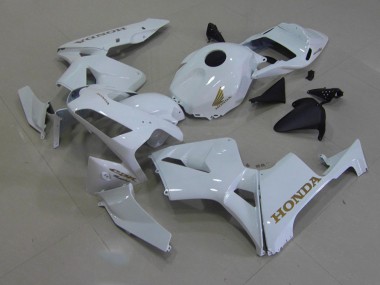 Weiß Gold CBR 600 RR 2003-2004 Verkleidungen