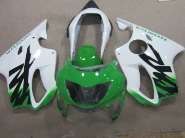 Weiß Grün CBR 600 F4 1999-2000 Verkleidungen