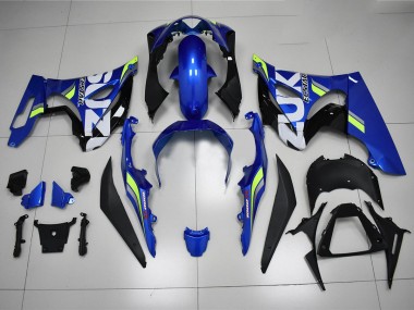 Weiß Grün GSXR 1000 2017-2023 Verkleidungen