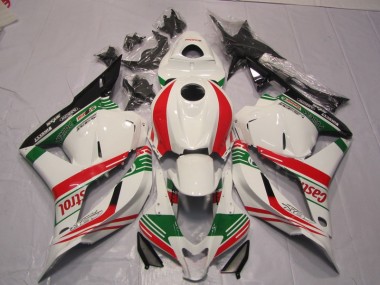 Weiß Grün Rot CBR 600 RR 2009-2012 Verkleidungen