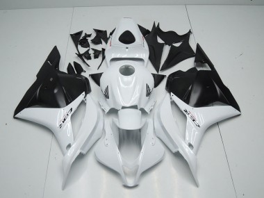 Weiß Matt Schwarz CBR 600 RR 2009-2012 Verkleidungen