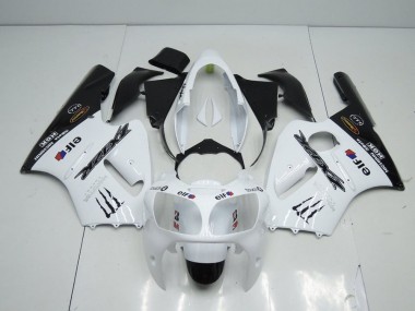 Weiß Monster ZX12R 2000-2001 Verkleidungen