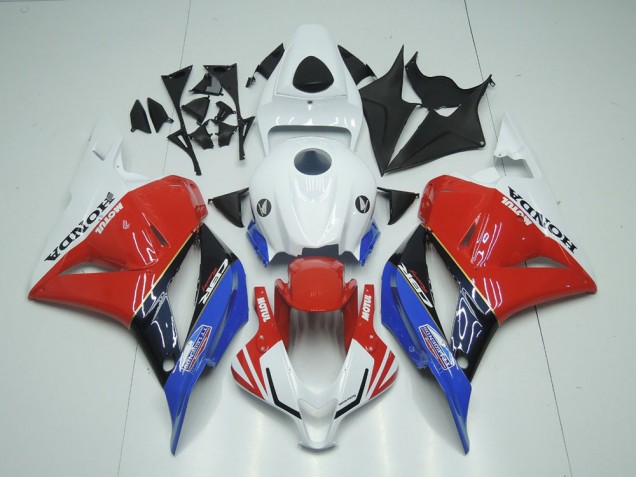 Weiß Motul Rot Blau CBR 600 RR 2009-2012 Verkleidungen Weiß Motul Rot Blau CBR 600 RR 2009-2012 Verkleidungen