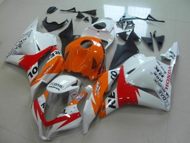 Weiß New Repsol CBR 600 RR 2009-2012 Verkleidungen