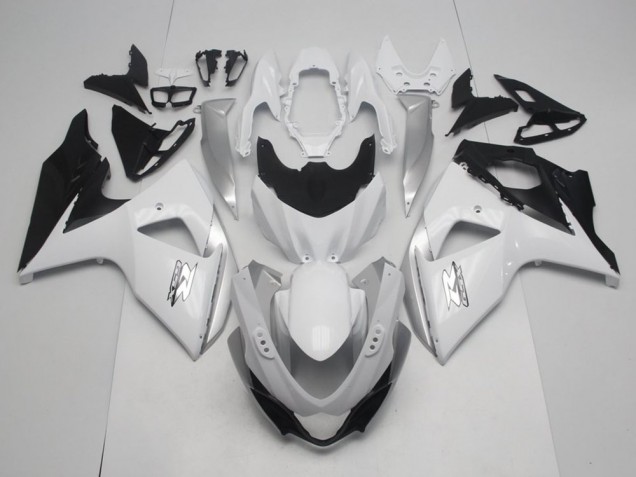 Weiß OEM Stil GSXR 1000 K9 2009-2016 Verkleidungen