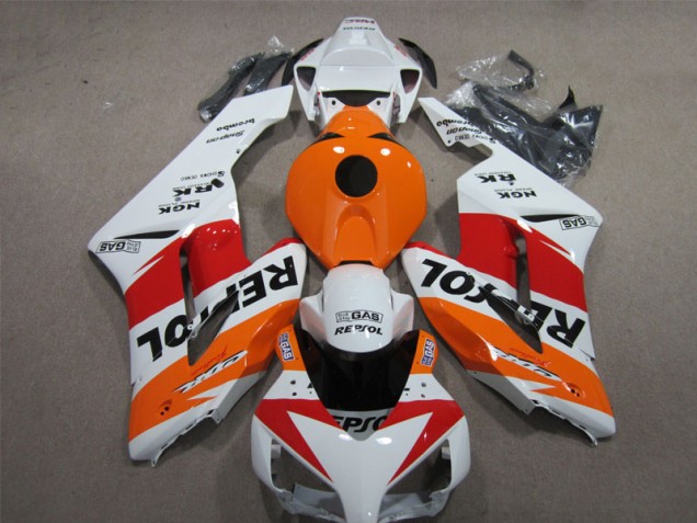 Weiß Orange Repsol CBR 1000 RR 2004-2005 Verkleidungen Weiß Orange Repsol CBR 1000 RR 2004-2005 Verkleidungen