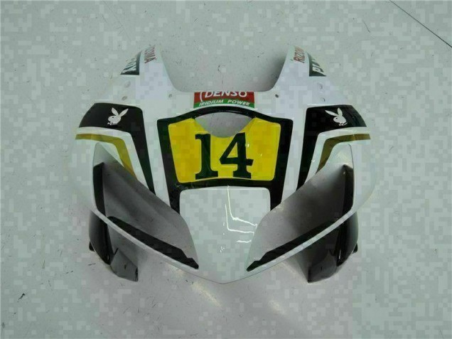 Weiß Playboy 14 CBR 600 RR 2005-2006 Verkleidungen Weiß Playboy 14 CBR 600 RR 2005-2006 Verkleidungen