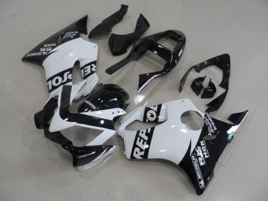Weiß Repsol CBR 600 F4i 2001-2003 Verkleidungen