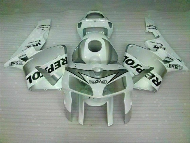 Weiß Repsol CBR 600 RR 2005-2006 Verkleidung Weiß Repsol CBR 600 RR 2005-2006 Verkleidung