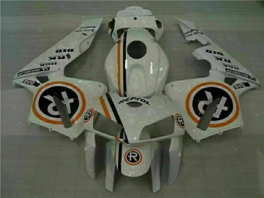 Weiß Repsol CBR 600 RR 2005-2006 Verkleidungen