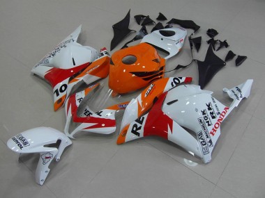 Weiß Repsol CBR 600 RR 2009-2012 Verkleidungen