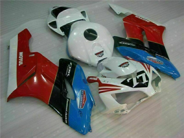 Weiß Rot 77 CBR 1000 RR 2004-2005 Verkleidungen Weiß Rot 77 CBR 1000 RR 2004-2005 Verkleidungen