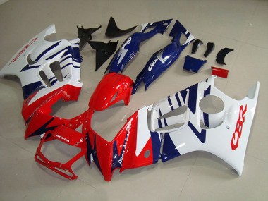 Weiß Rot Blau CBR 600 F3 1995-1998 Verkleidungen