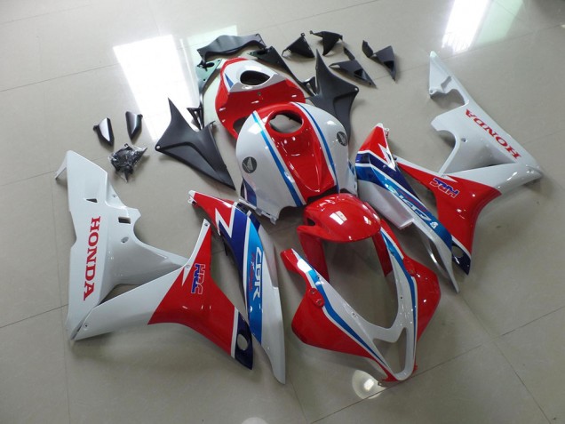 Weiß Rot Blau HRC CBR 600 RR 2007-2008 Verkleidungen Weiß Rot Blau HRC CBR 600 RR 2007-2008 Verkleidungen