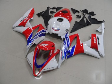 Weiß Rot Blau Motul CBR 600 RR 2007-2008 Verkleidungen